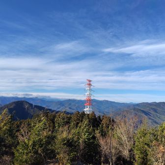 北側　南アルプスまで見えてる