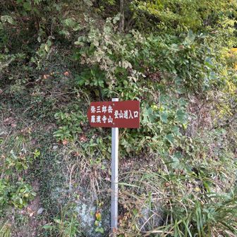 ここから山道〜