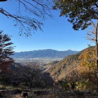 箱根方面の山々