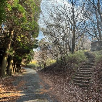 キャンプ場のところに降りてきた