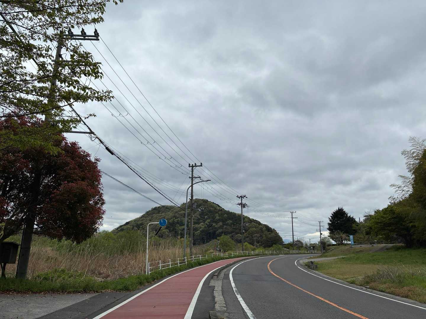 後は、道路を八幡公園までひたすら歩く🚶‍♀️