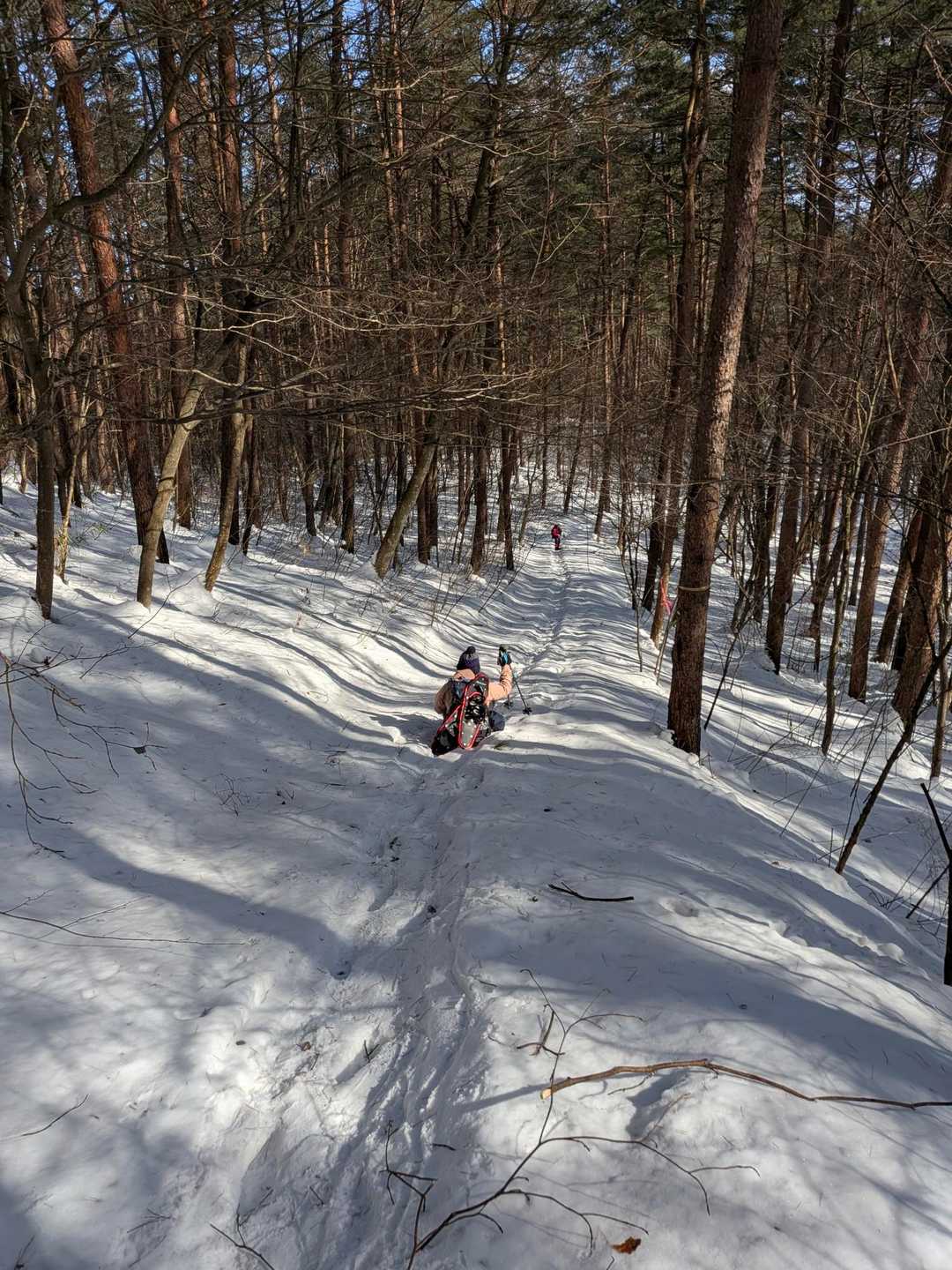 滑る滑る❄️😀