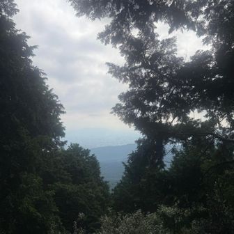 国見岩からの眺望