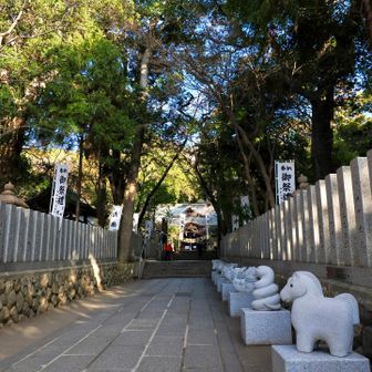 保久良神社でお参り