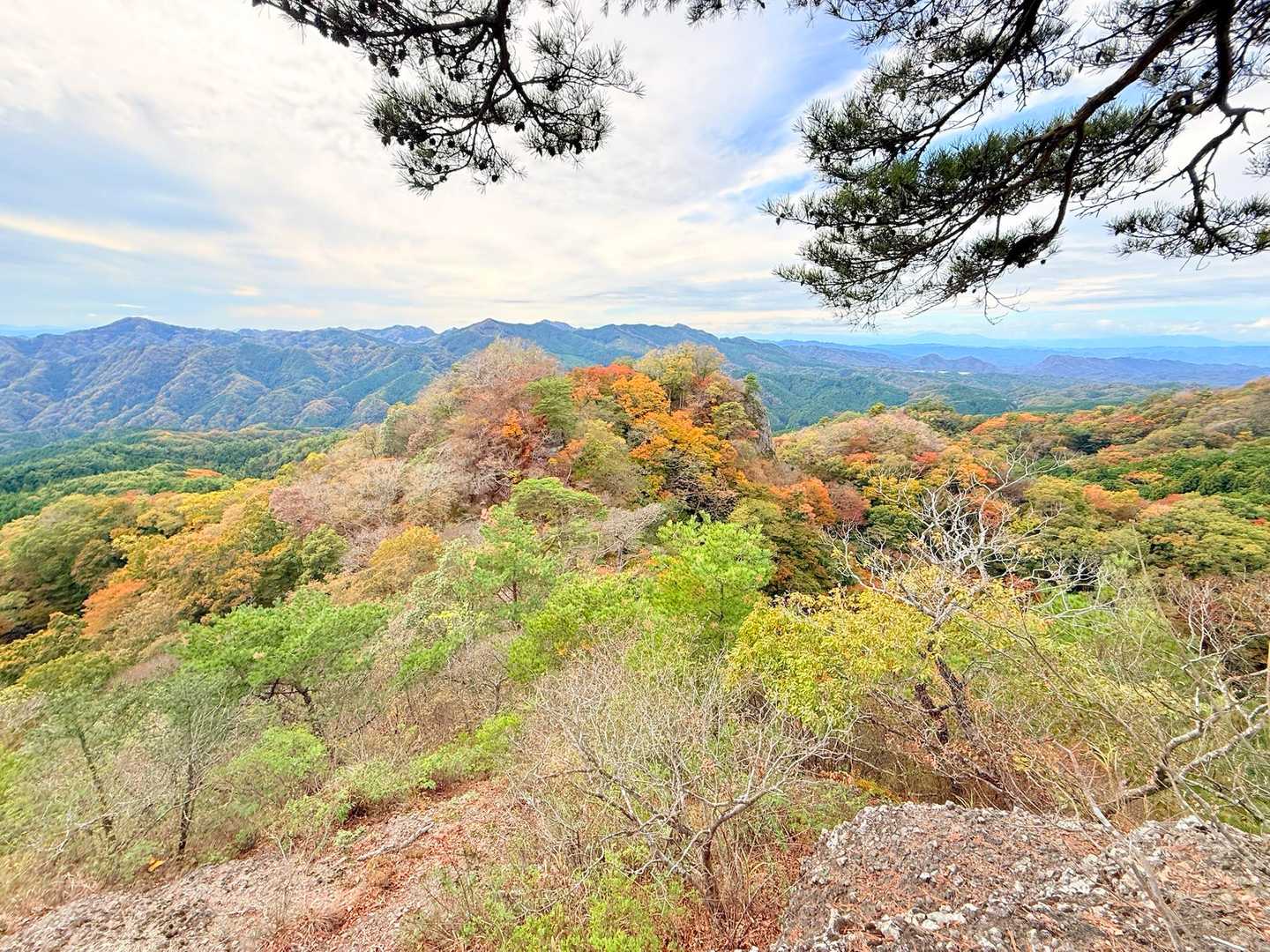 山頂からの景色です🤩
さぁ下山します！