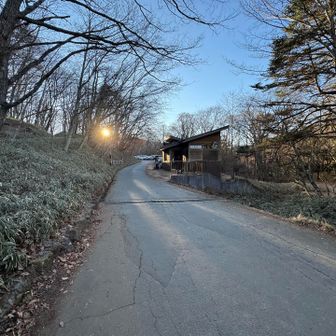 上日川峠のトイレ。トイレの横から第2駐車場が道沿いにあり、ここから見える範囲は満車のようでした。

帰りに寄ったら、両脇の男性用ドアも女性用ドアも冬季閉鎖中。真ん中ドアの男女共用の冬季用個室のみが使用可。これでは混むはず🤔