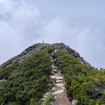 笠ヶ岳の山頂