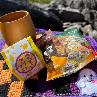 おやつタイム✨秋だからね🍂😊
スイートポテト🍠とかぼちゃ南部煎餅🍪🎃