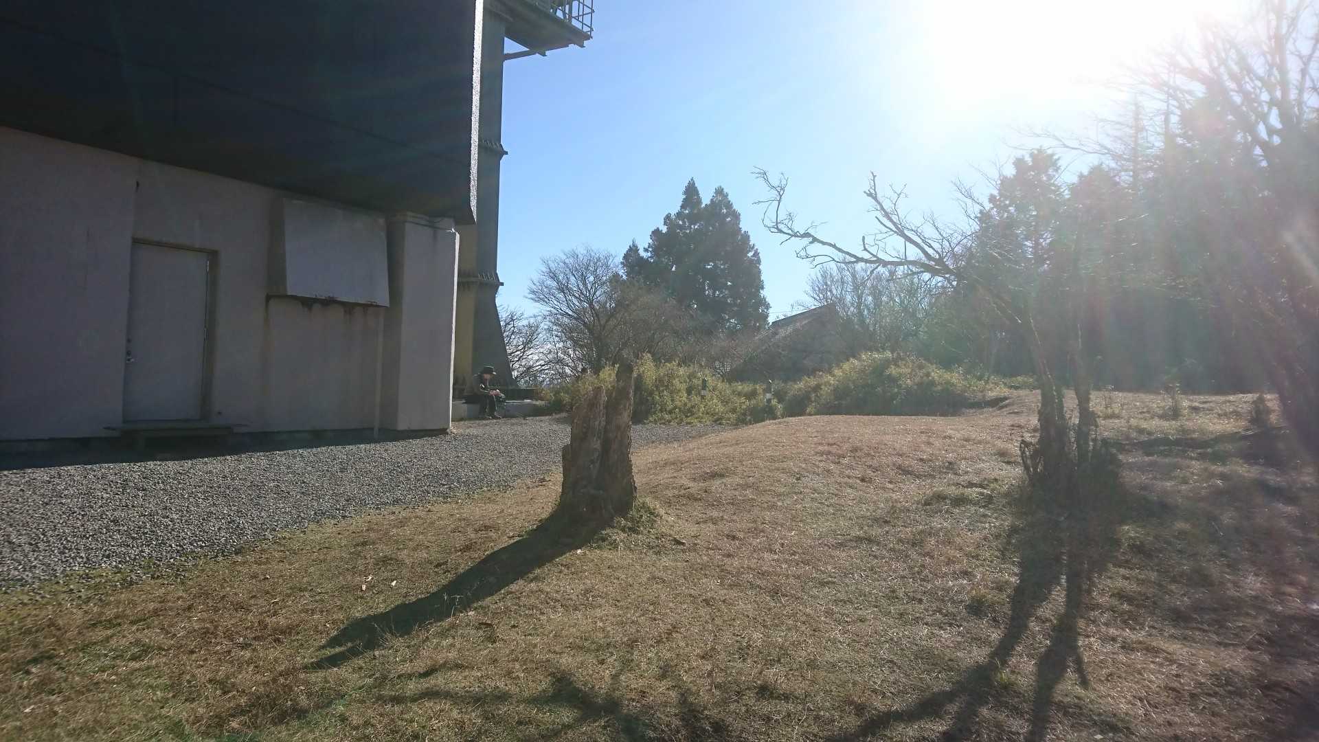電波塔広場も人少ない。
これから混むのかな！？