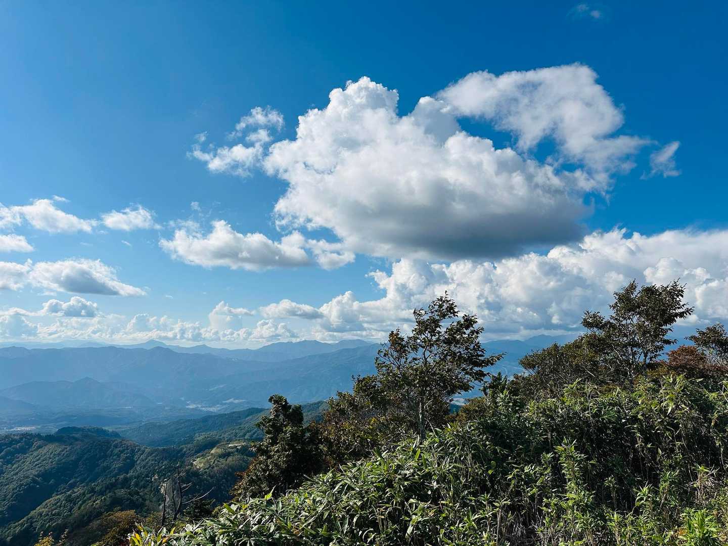 ちょこっと⛰️伊吹山も見える