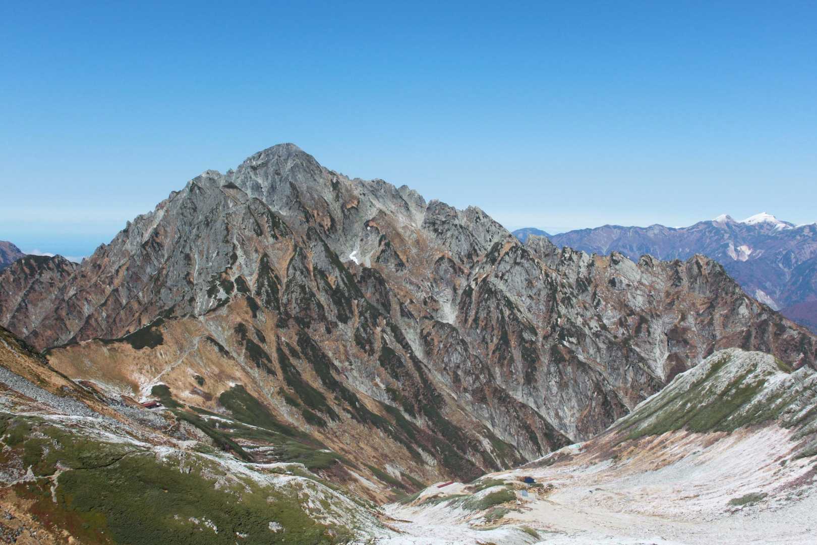 別山-室堂登山口 縦走コースの写真