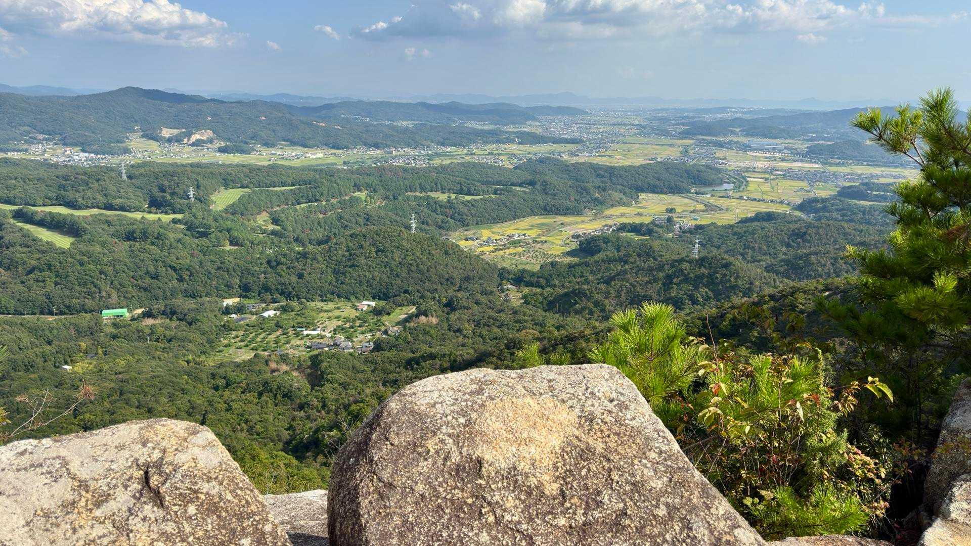 鬼城山-高石垣 往復コースの写真