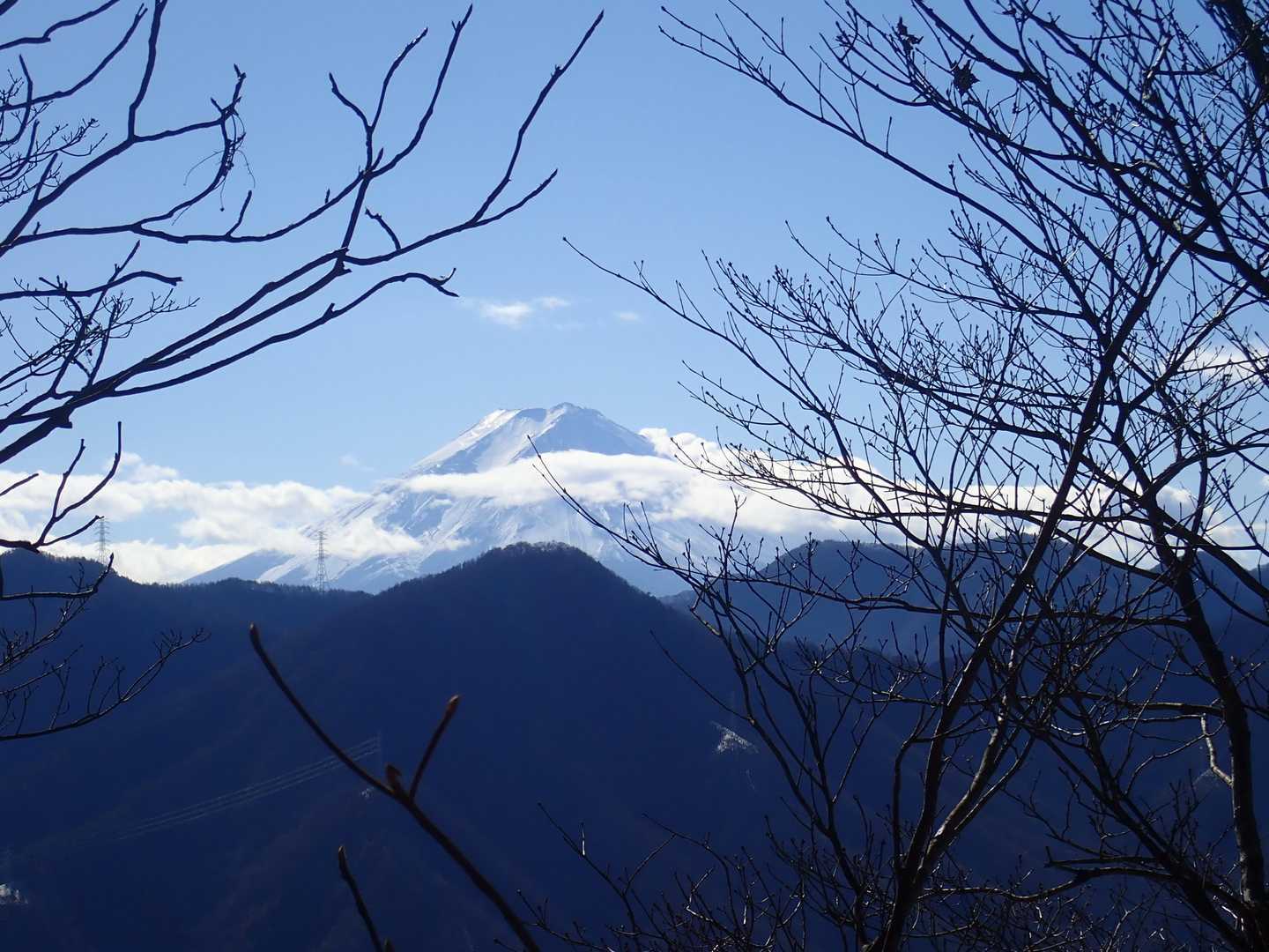 笹子雁ヶ腹摺山（旧笹子トンネル登山口）の写真