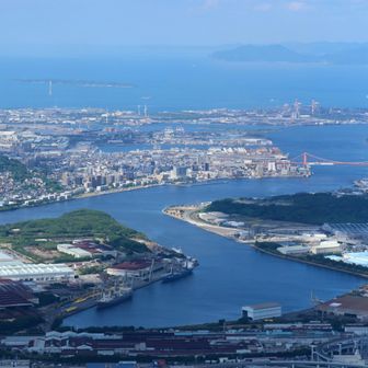 今日は霞無くてクリアーです✨
洞海湾