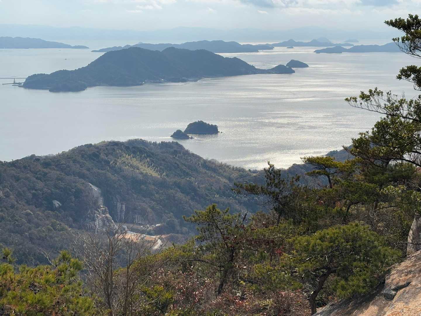 瀬戸内海の多島美