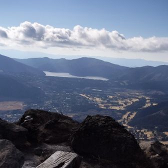 芦ノ湖だよ
数日後にはあそこ走ってるんだよ