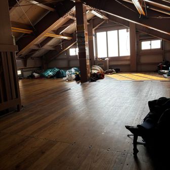 2階。西に面していて明るい。