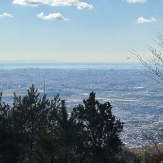 伊丹空港から飛び立った飛行機
