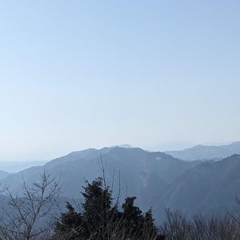 南に日永岳⛰️