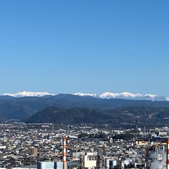 中央アルプスです