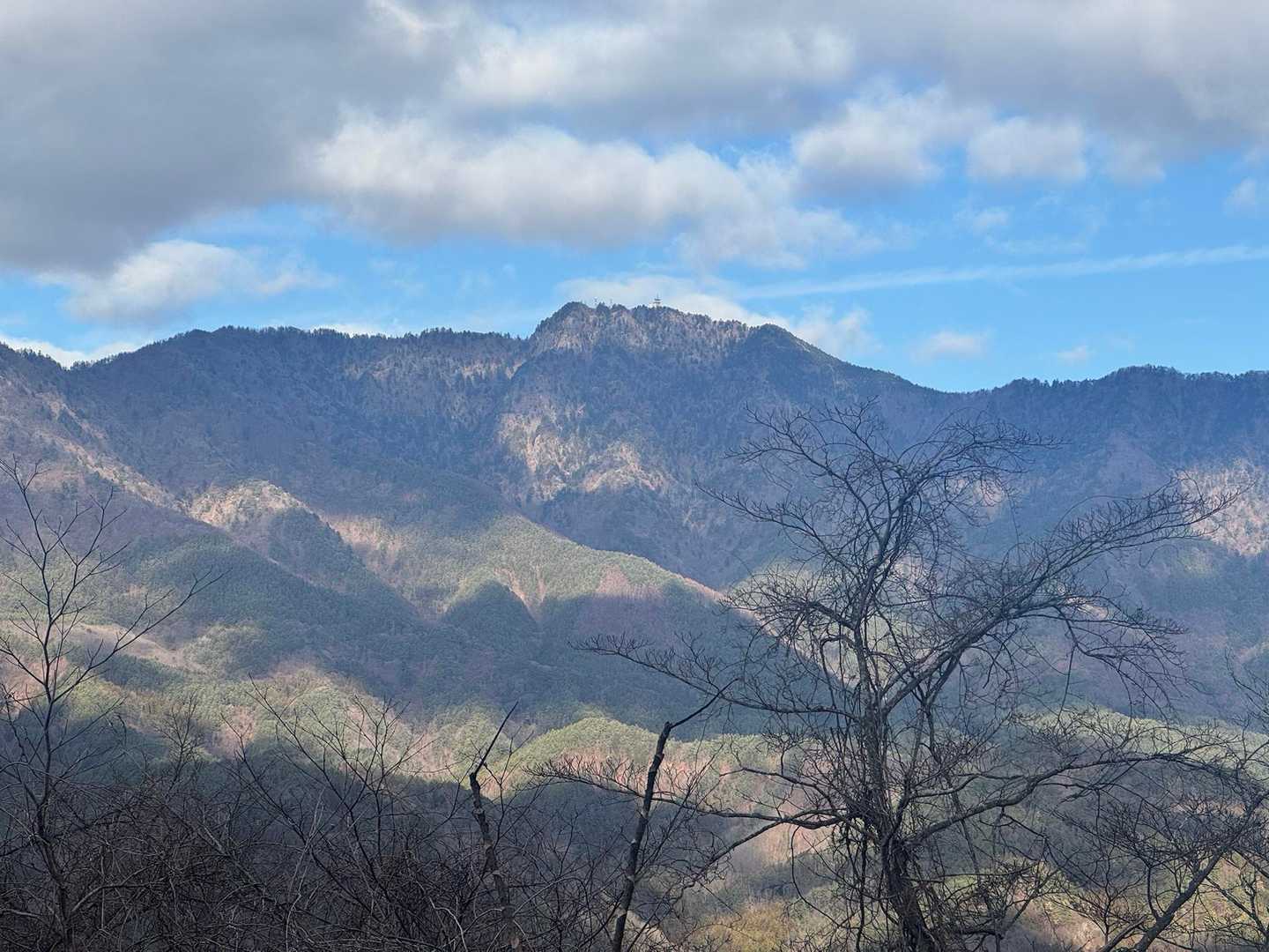 三つ峠、よく見えていた