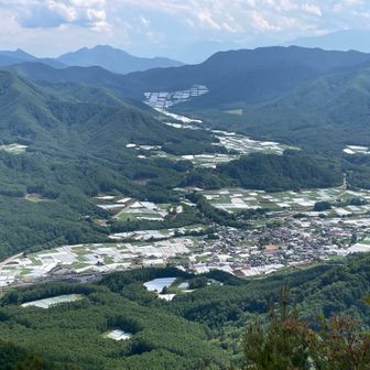 遠くに瑞牆