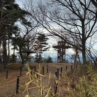 犬甘城山の山頂！