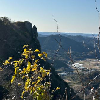 あっという間に北峰。
さっきの地獄覗きみたいな場所はあんなに小さくなってしまった。