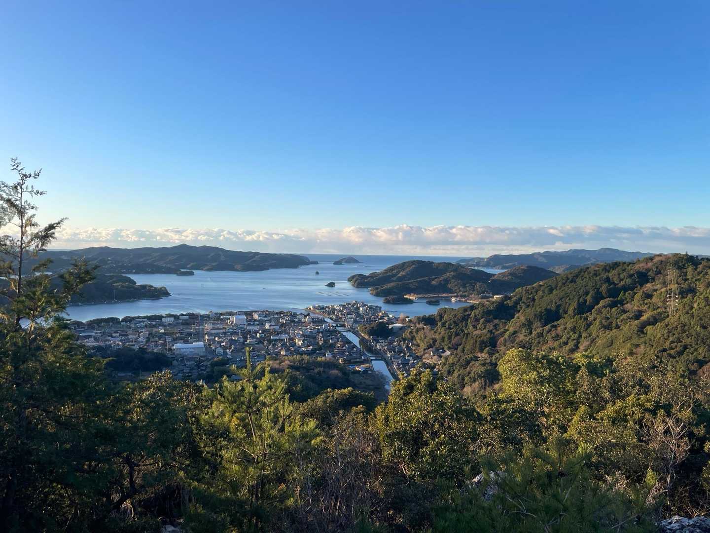 五ヶ所富士展望台から