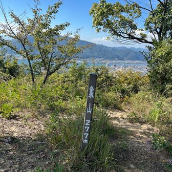 象山へ到着🙌
ふー疲れた！