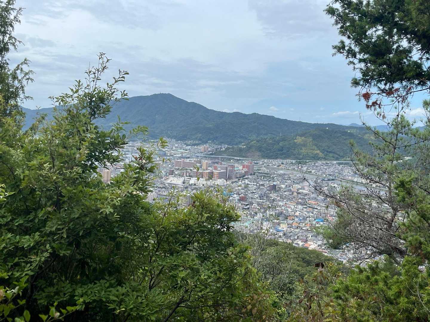 呉の町が見える