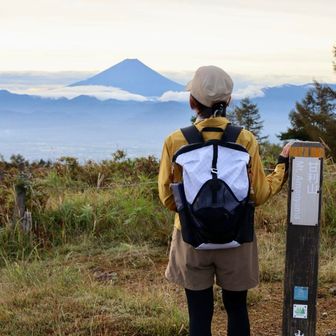 甘利山到着🏔´-