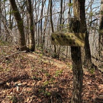 牛首峠へ抜けられるみたい