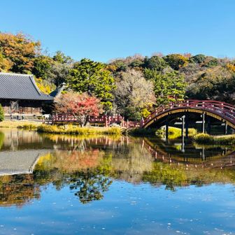 古刹・称名寺をウユニ塩湖ふうに撮ってみた