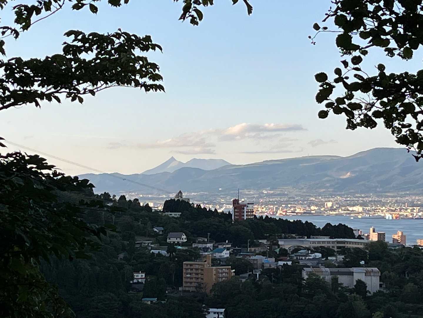 駒ヶ岳、くっきり。