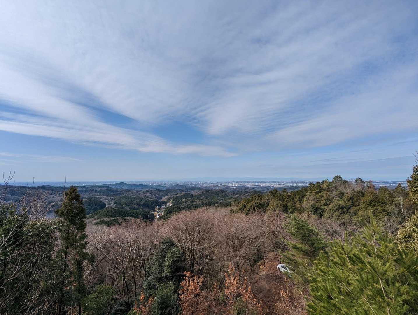 展望テラスからです