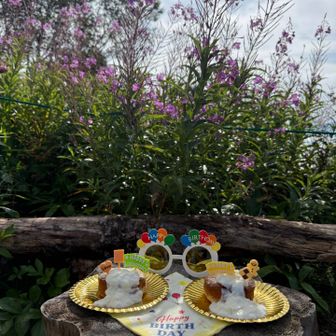 本当はお誕生日月にお祝いしたかったけど
来月会えないと困るので本日開催

ハッピーバースデー🎉
