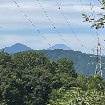 富士山が見えました