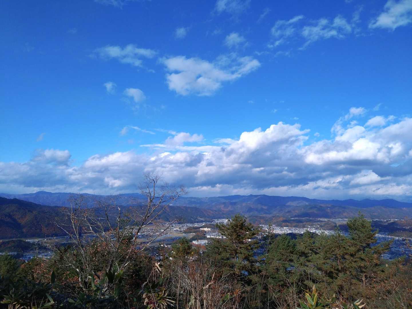 山頂🗻空がめっちゃキレイ✨