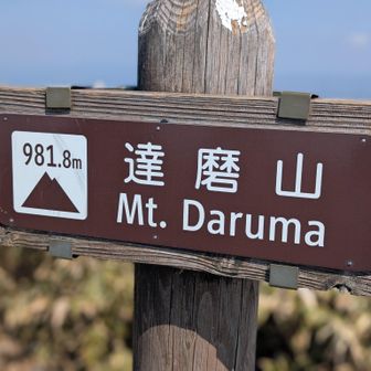 だるま山着いた
きつかったです!