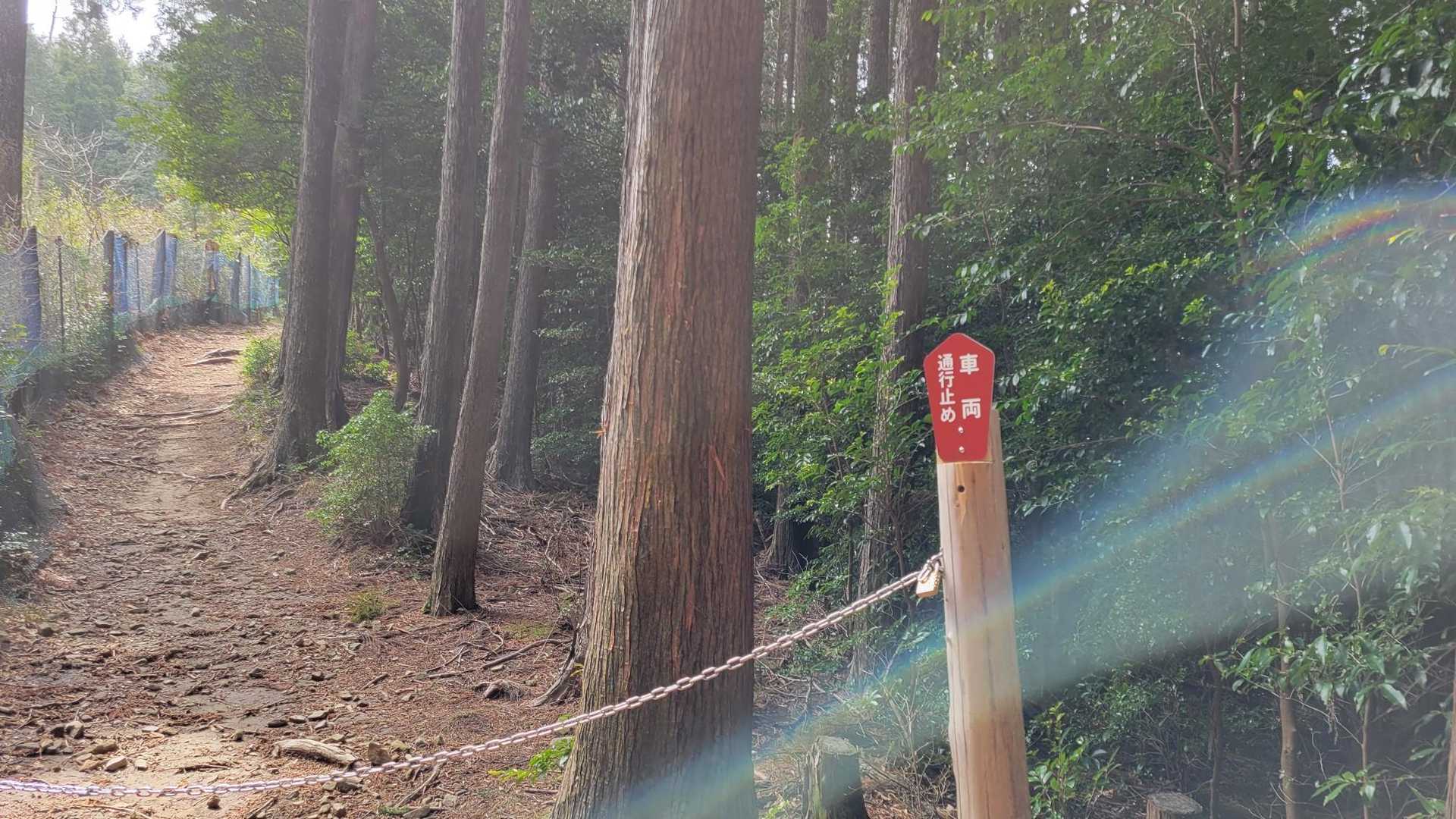 最後に雨山山の山頂へ
ここからー
