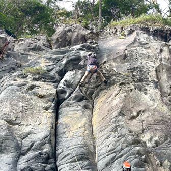 「ベビークラック5.8」をリードでチャレンジ
だいぶ自分で決めたカムを信用出来るようになってきた♪