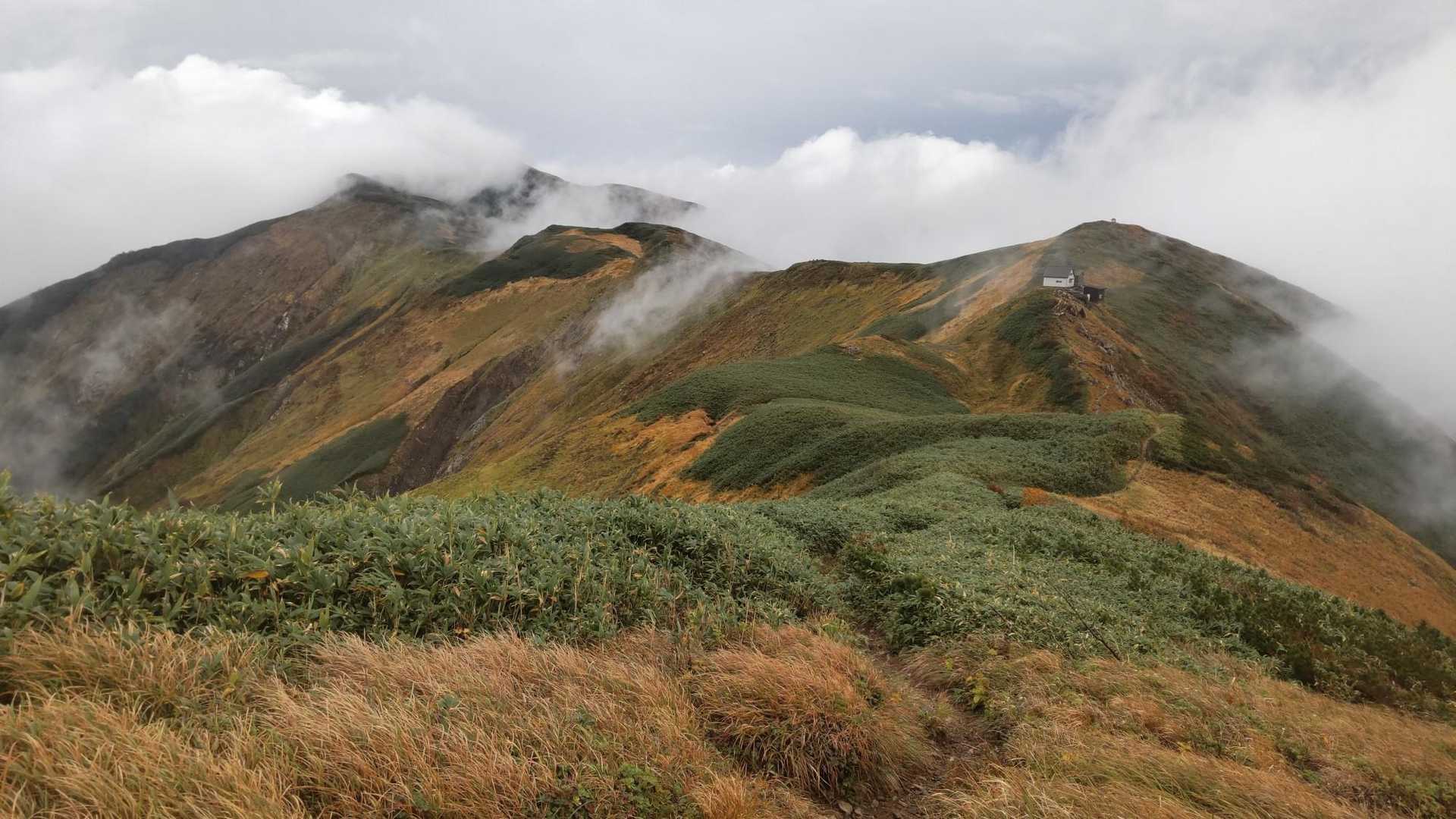 天狗平コース登山口-丸森峰-頼母木山-地神山-梶川峰-湯沢 周回コースの写真