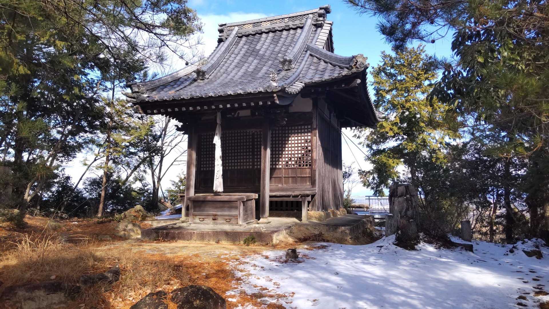 庚申山山頂