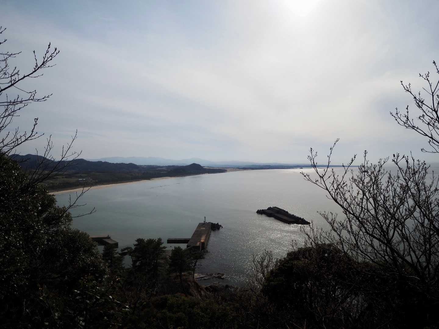 所々海🌊見えていい感じのお山⛰