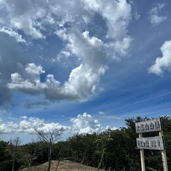 大江山山頂に戻って