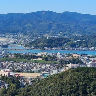 風車群、大臼山⛰️、白山⛰️