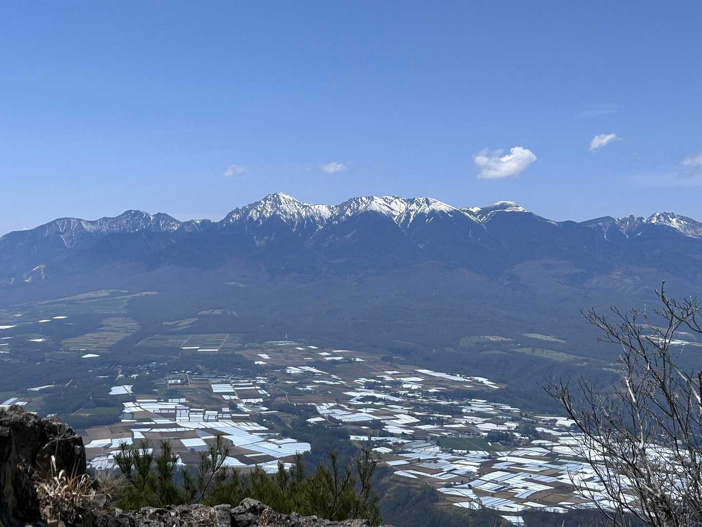 馬越峠-天狗山-垣越山-男山 縦走コースの写真