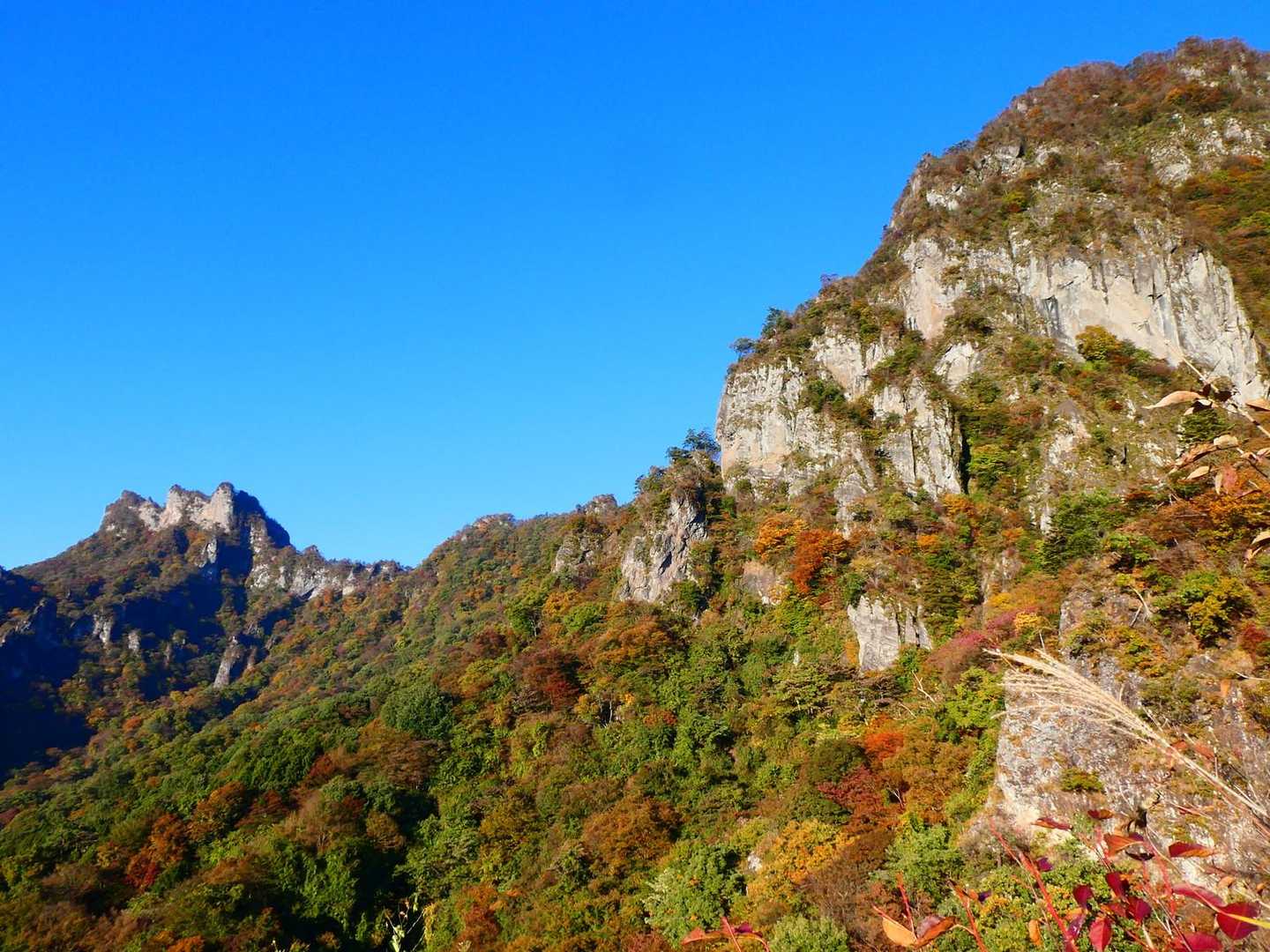 第二見晴より妙義山(白雲山)