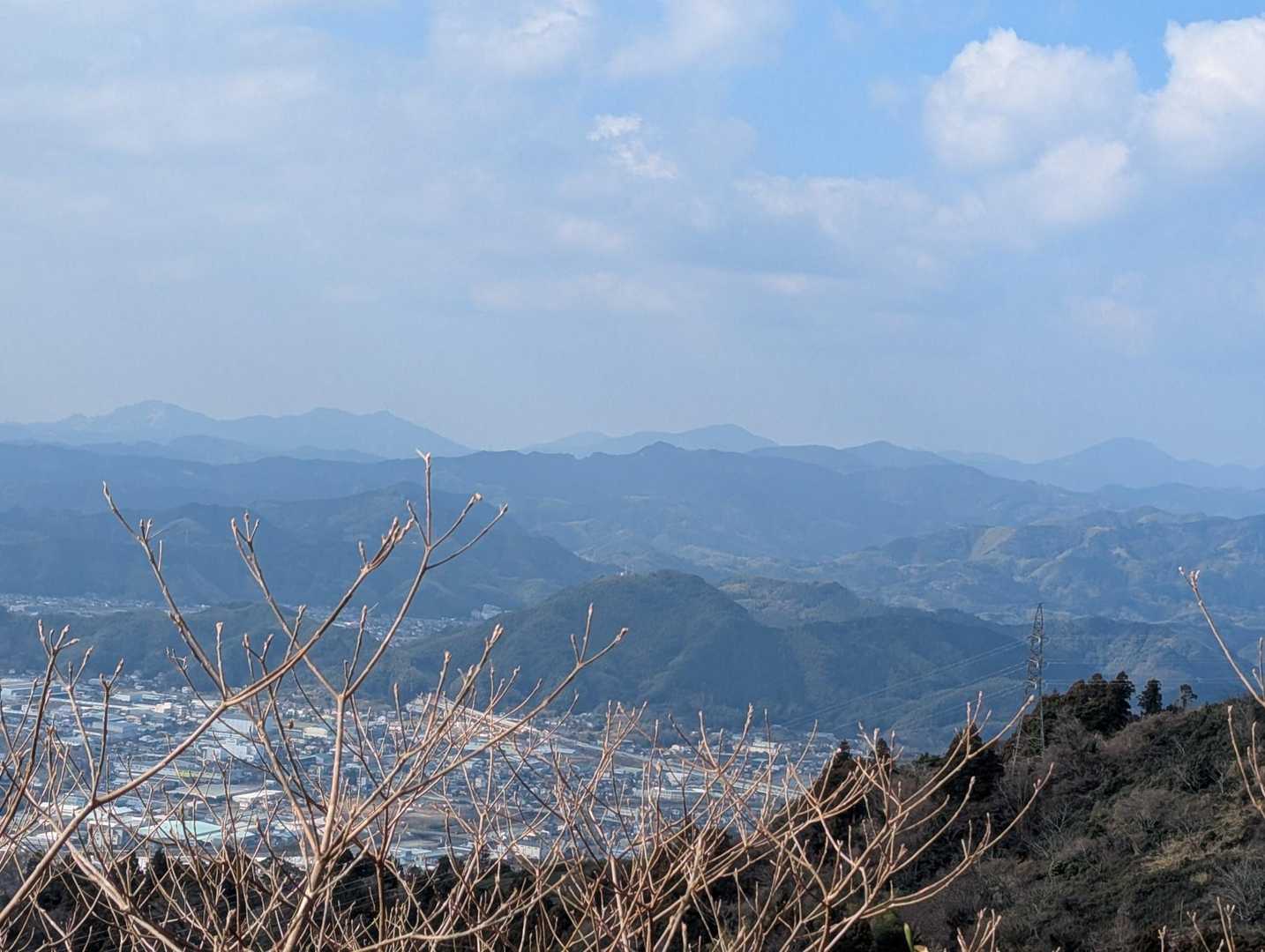 粟ケ岳から高根山までかな？
